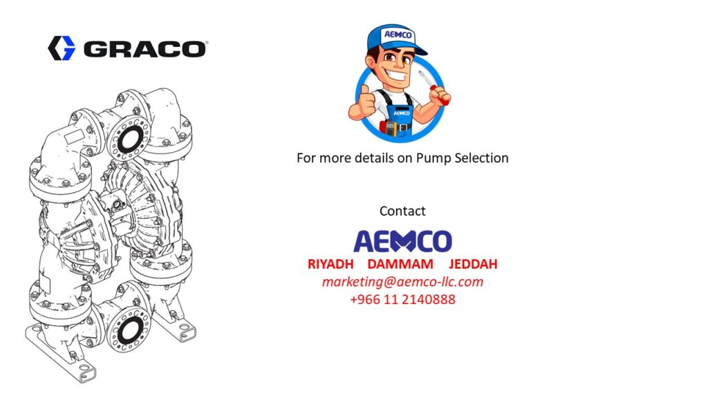 GRACO HUSKY PUMP Selection Double Diaphragam Pump