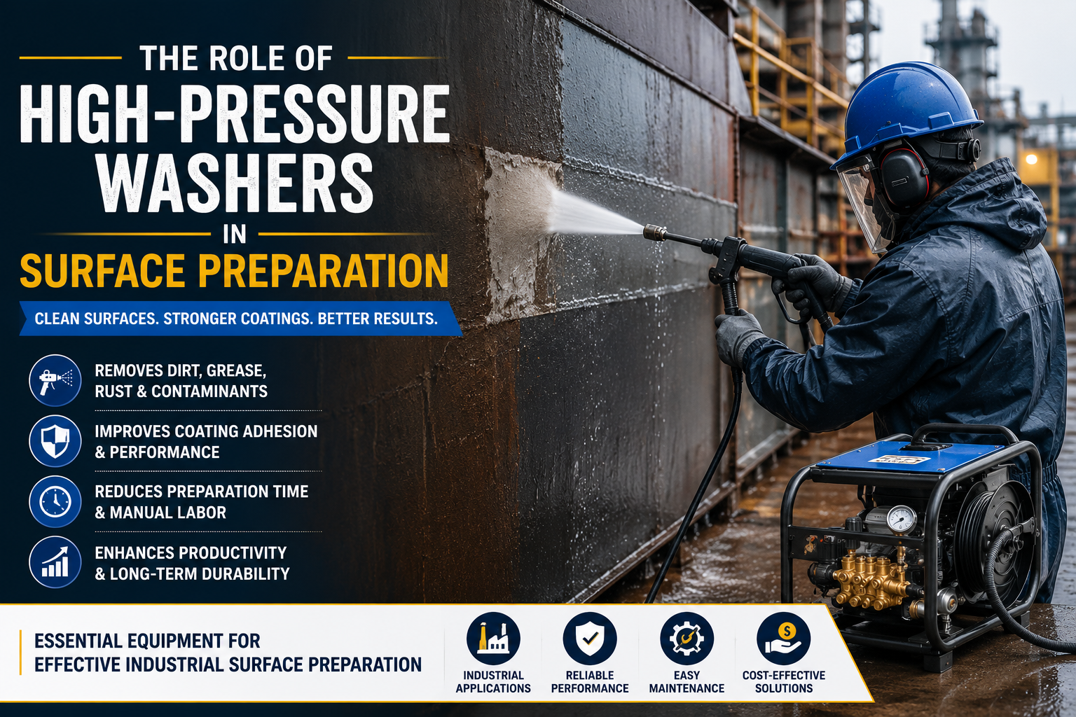 high pressure washer